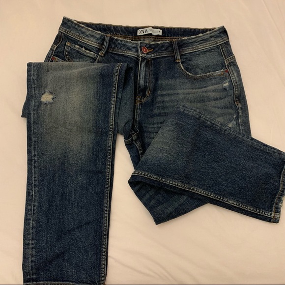 NWOT Zara relaxed fit jeans - Picture 3 of 9